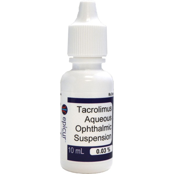 Tacrolimus Solution (0.03 Solution Corn Oil) 10ml Animal Eye